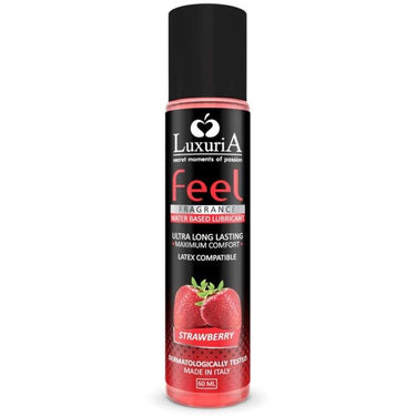 Lubrificante Intimo Naturale Fragranza Fragola 60 ml, Sicuro e Dermatologico
